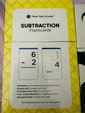 Think Tank Other Think Tank Scholar Addition Subtraction Flashcards think-tank-other-think-tank-scholar-addition-subtraction-flashcards